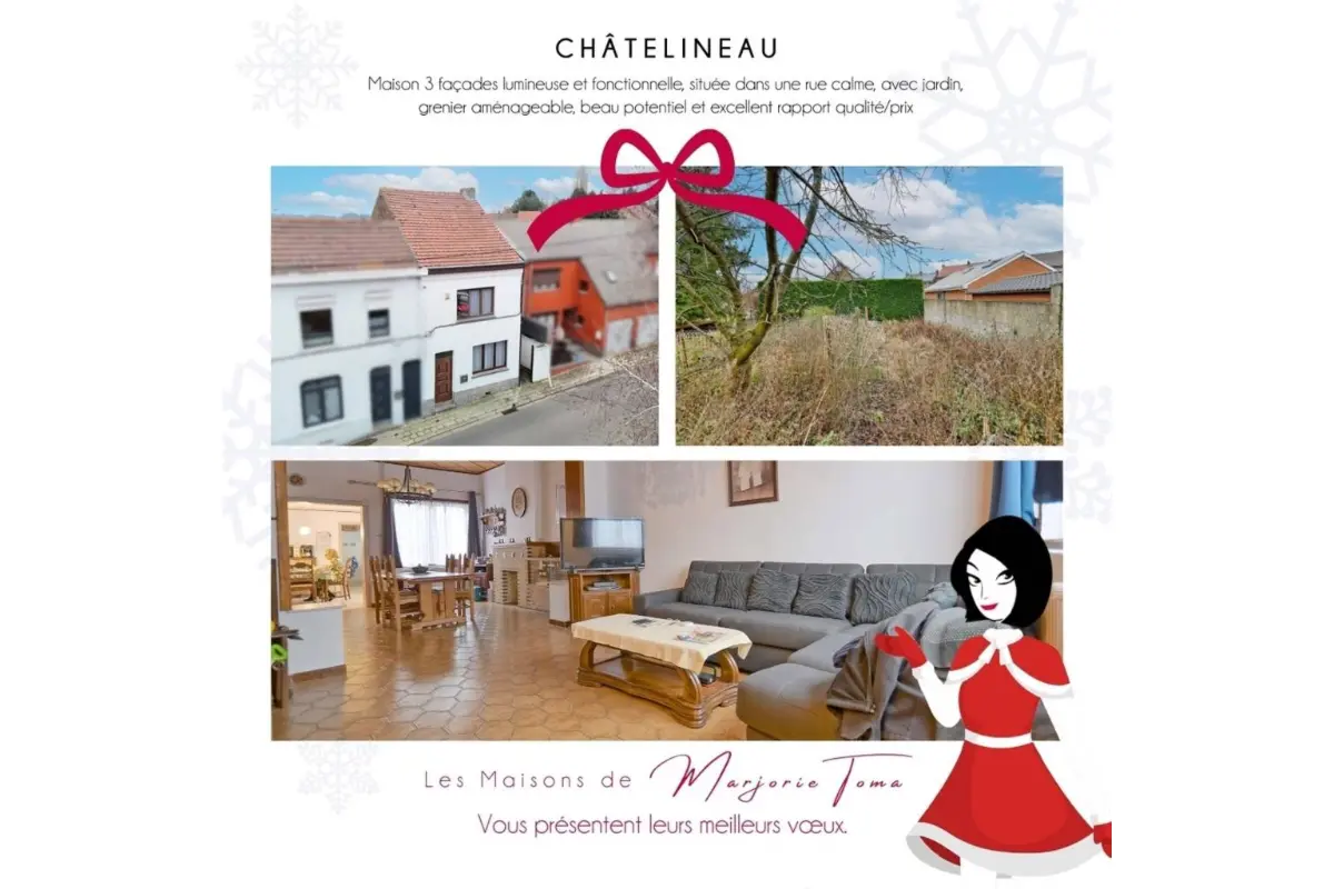 Maison à vendre à Fleurus 6220 165000.00€ 2 chambres 191.65m² - annonce 676939