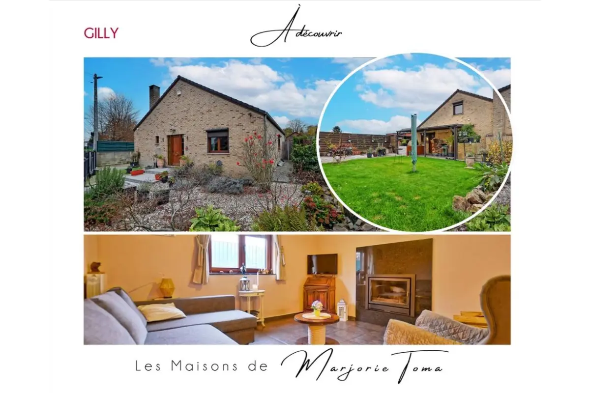 Maison à vendre à Gilly 6060 399000.00€ 3 chambres 206.80m² - annonce 676969