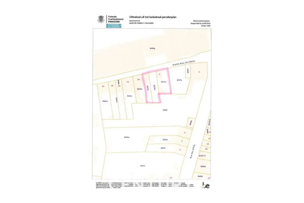 Terrain à bâtir à vendre à Leuze-en-Hainaut 7900 70000.00€  chambres m² - annonce 689967