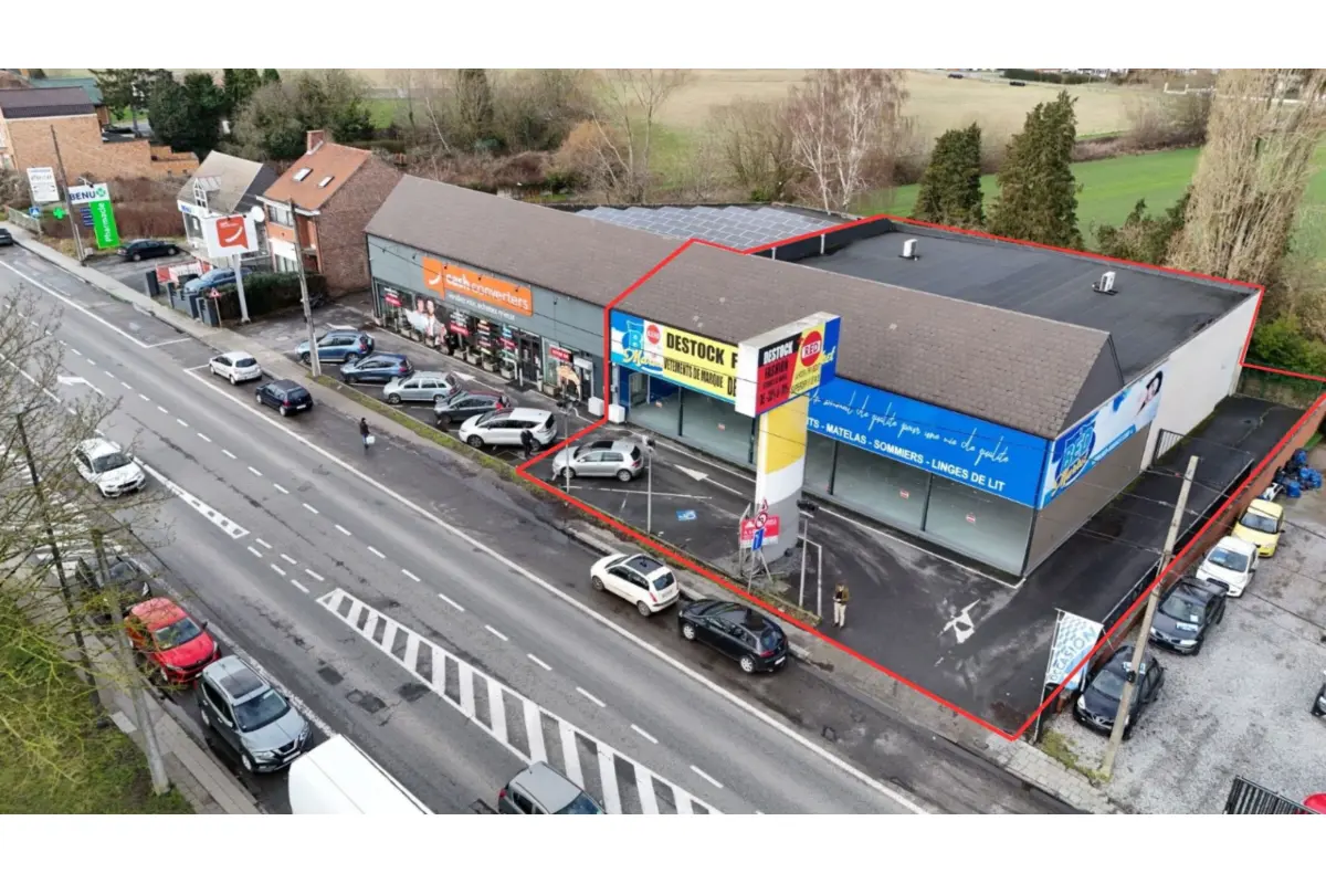 Commerce à louer à Quaregnon 7390 4500.00€  chambres 605.00m² - annonce 691701