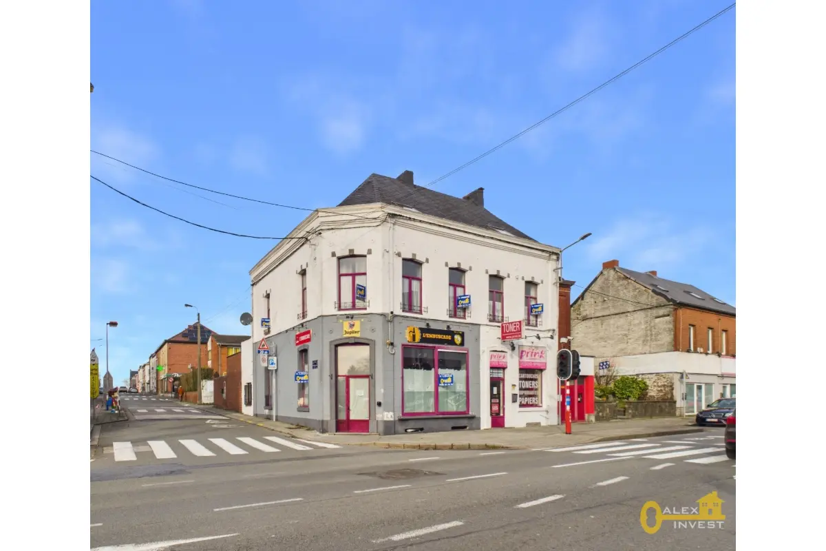 Immeuble de rapport - Immeuble à appartement à vendre à Haine-Saint-Paul 7100 580000.00€ 1 chambres 256.00m² - annonce 692779