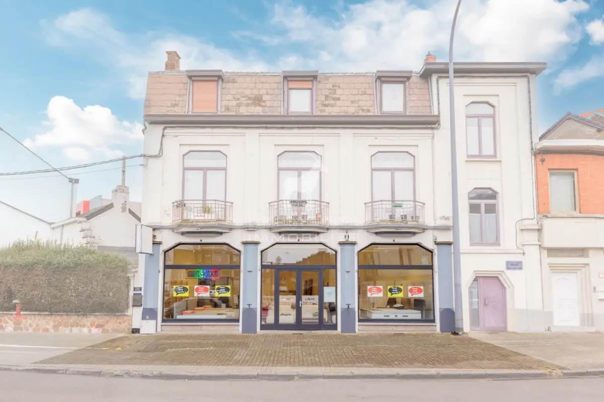 Immeuble de rapport - Immeuble à appartement à vendre à Haine-Saint-Paul 7100 149999.00€  chambres 206.00m² - annonce 705293