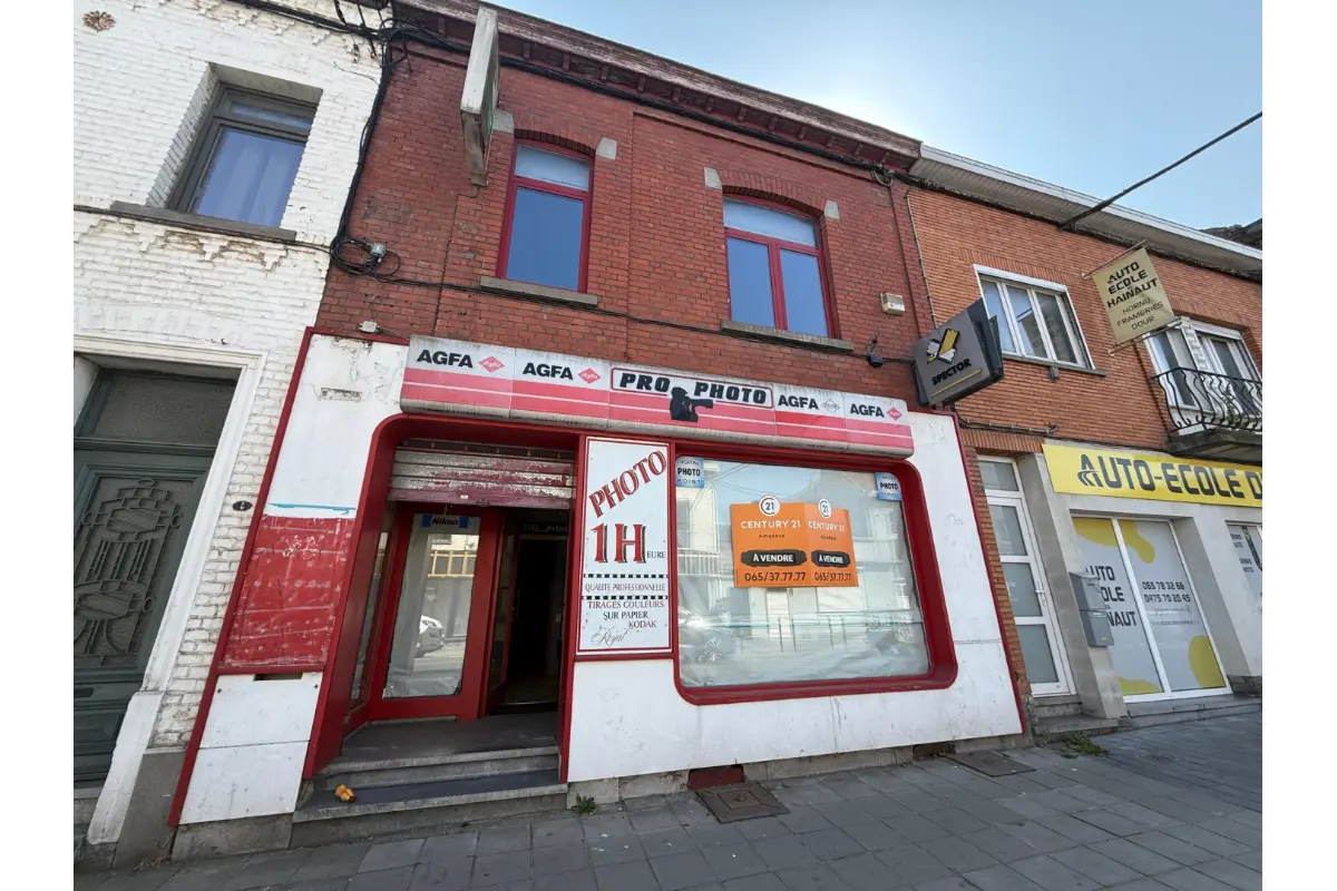 Commerce à vendre à Frameries 7080 95000.00€ 3 chambres 109.00m² - annonce 705757