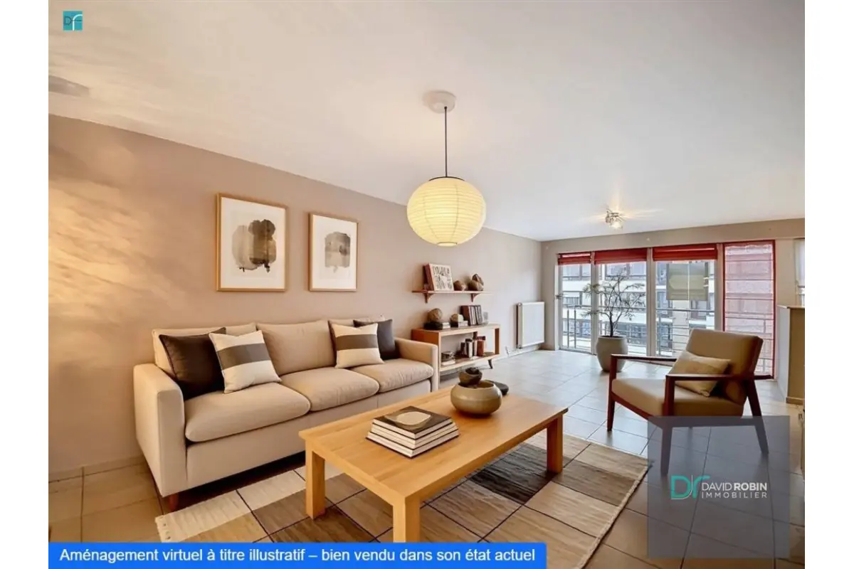 Appartement à vendre à Mont-sur-Marchienne 6032 240000.00€ 2 chambres 91.00m² - annonce 706508