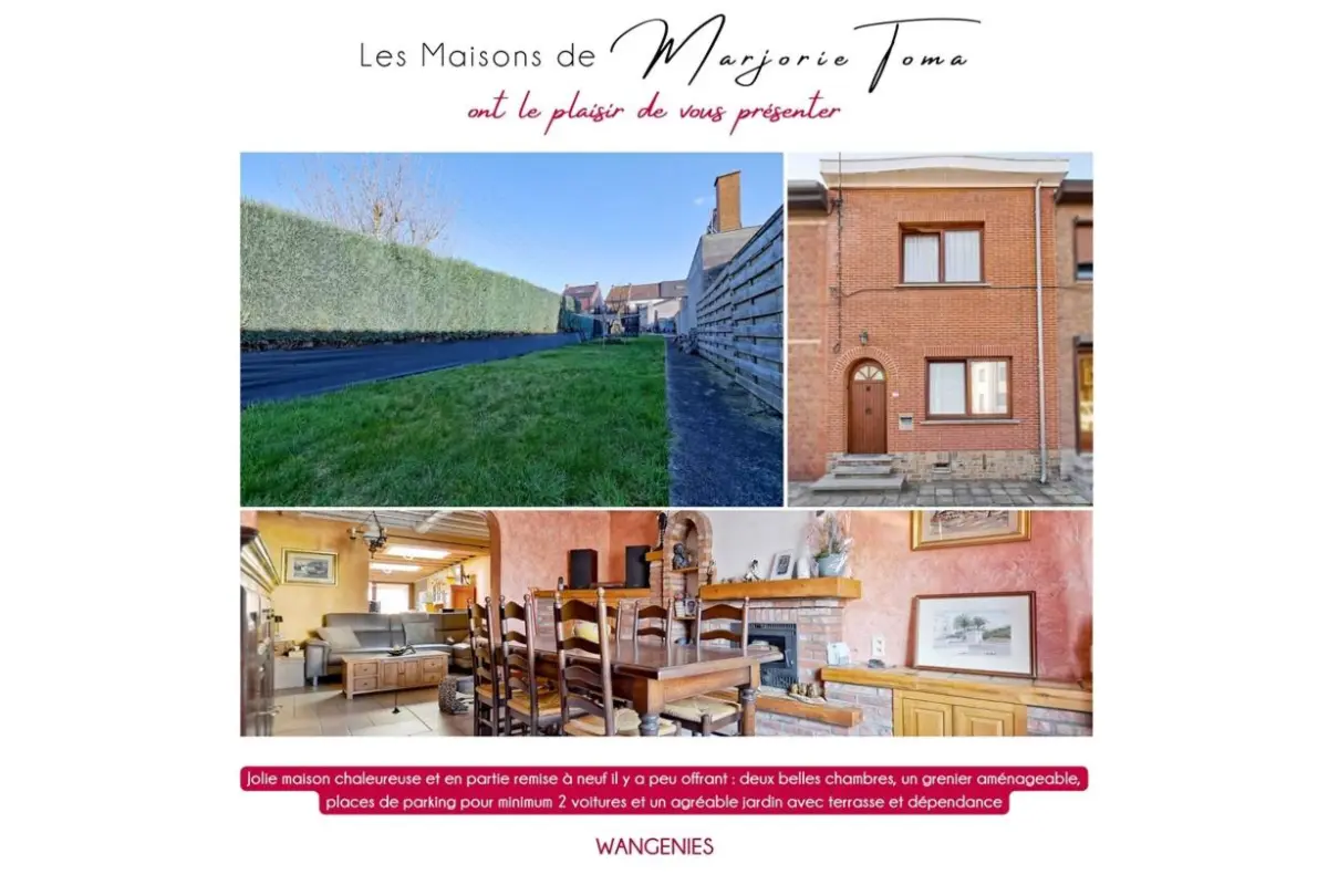 Maison à vendre à Wangenies 6220 247000.00€ 2 chambres 138.58m² - annonce 705852