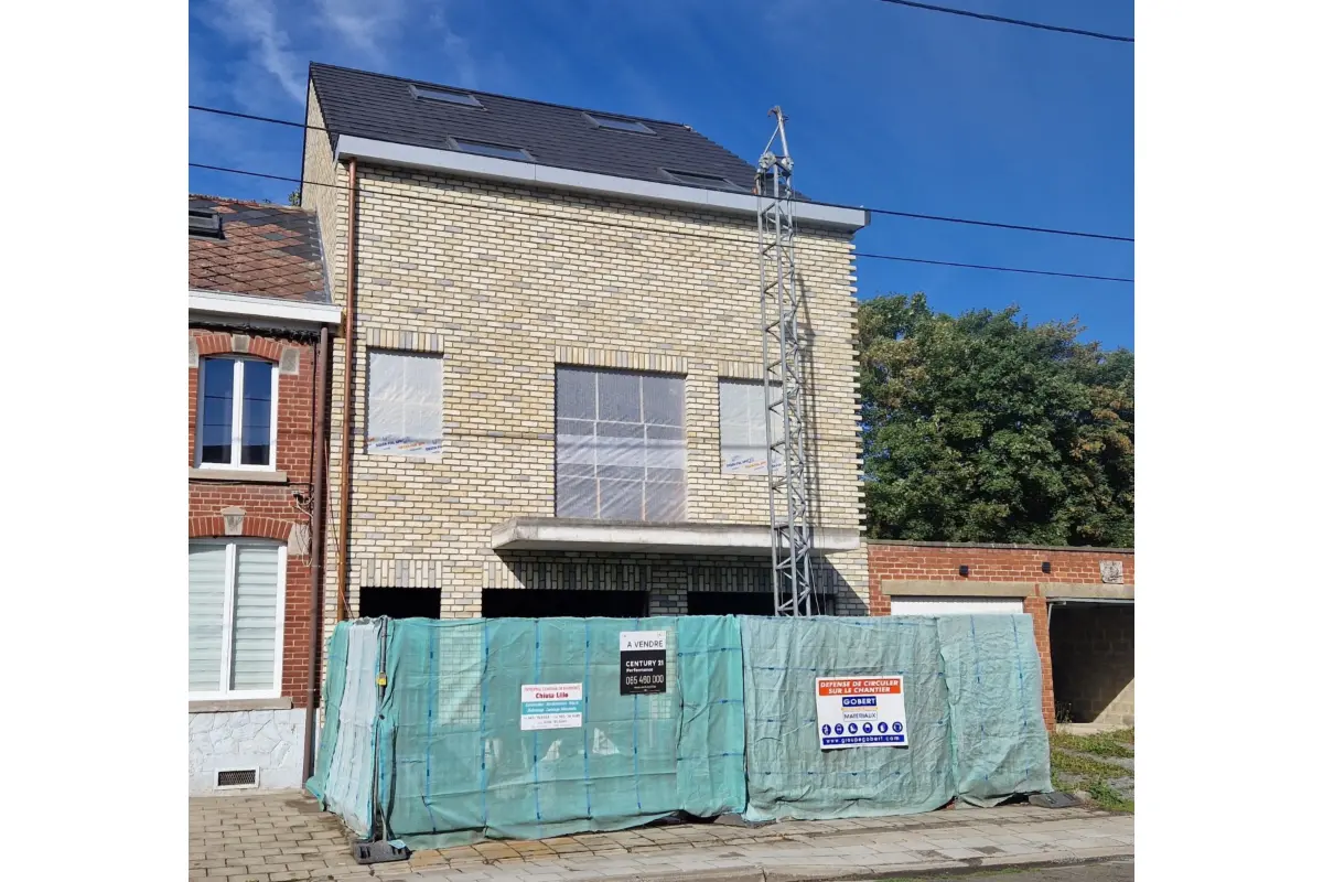 Immeuble de rapport - Immeuble à appartement à vendre à Quaregnon 7390 210000.00€ 5 chambres 165.00m² - annonce 711038