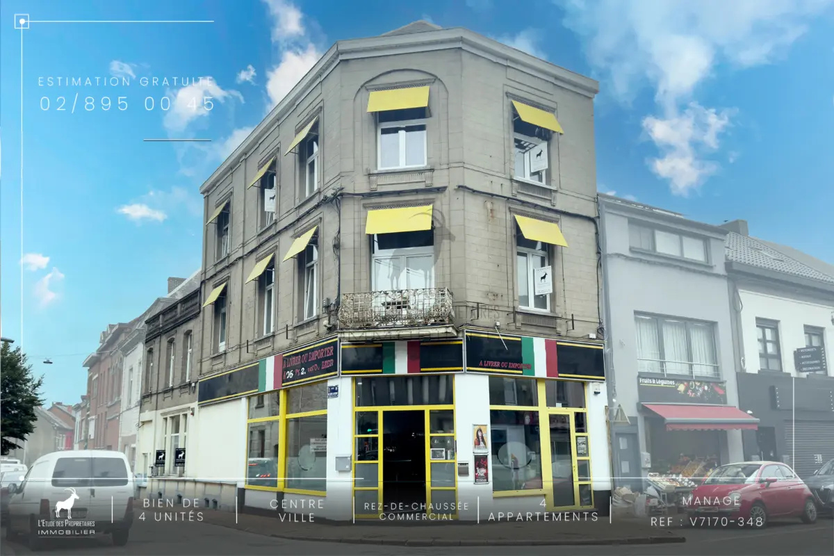 Maison à vendre à Manage 7170 289000.00€ 3 chambres 350.00m² - annonce 711162