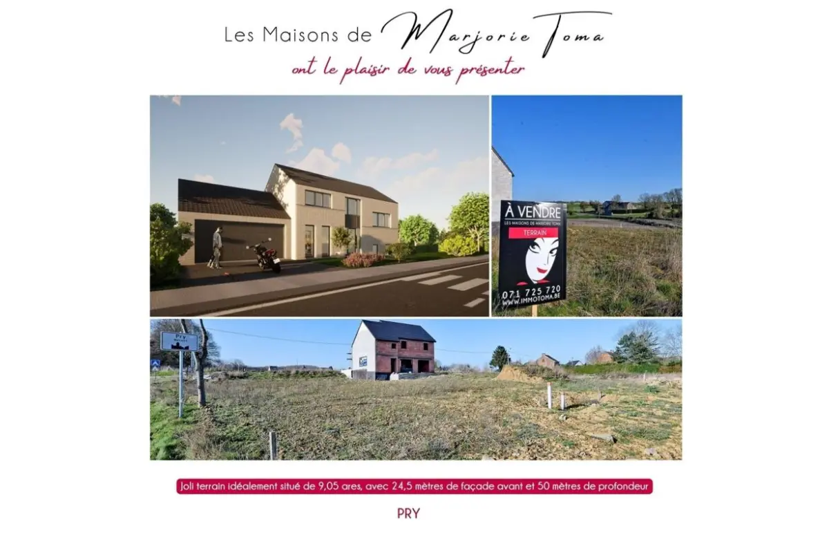 Terrain à vendre à Nalinnes 6120 75000.00€  chambres m² - annonce 752753