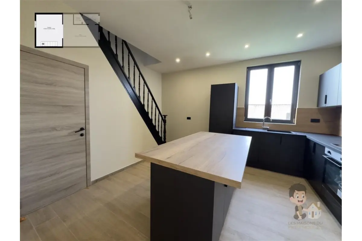 Maison à vendre à Marchienne-au-Pont 6030 199900.00€ 3 chambres 128.00m² - annonce 714032
