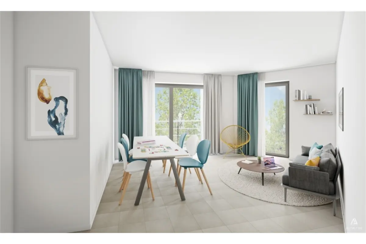 Studio à louer à Tournai 7500 550.00€ 1 chambres 26.55m² - annonce 715299