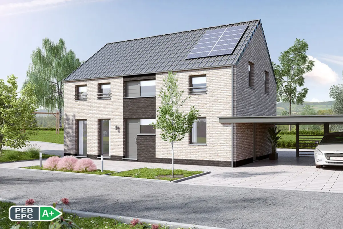 Maison à vendre à Leval-Trahegnies 7134 412400.00€ 4 chambres 147.00m² - annonce 721468
