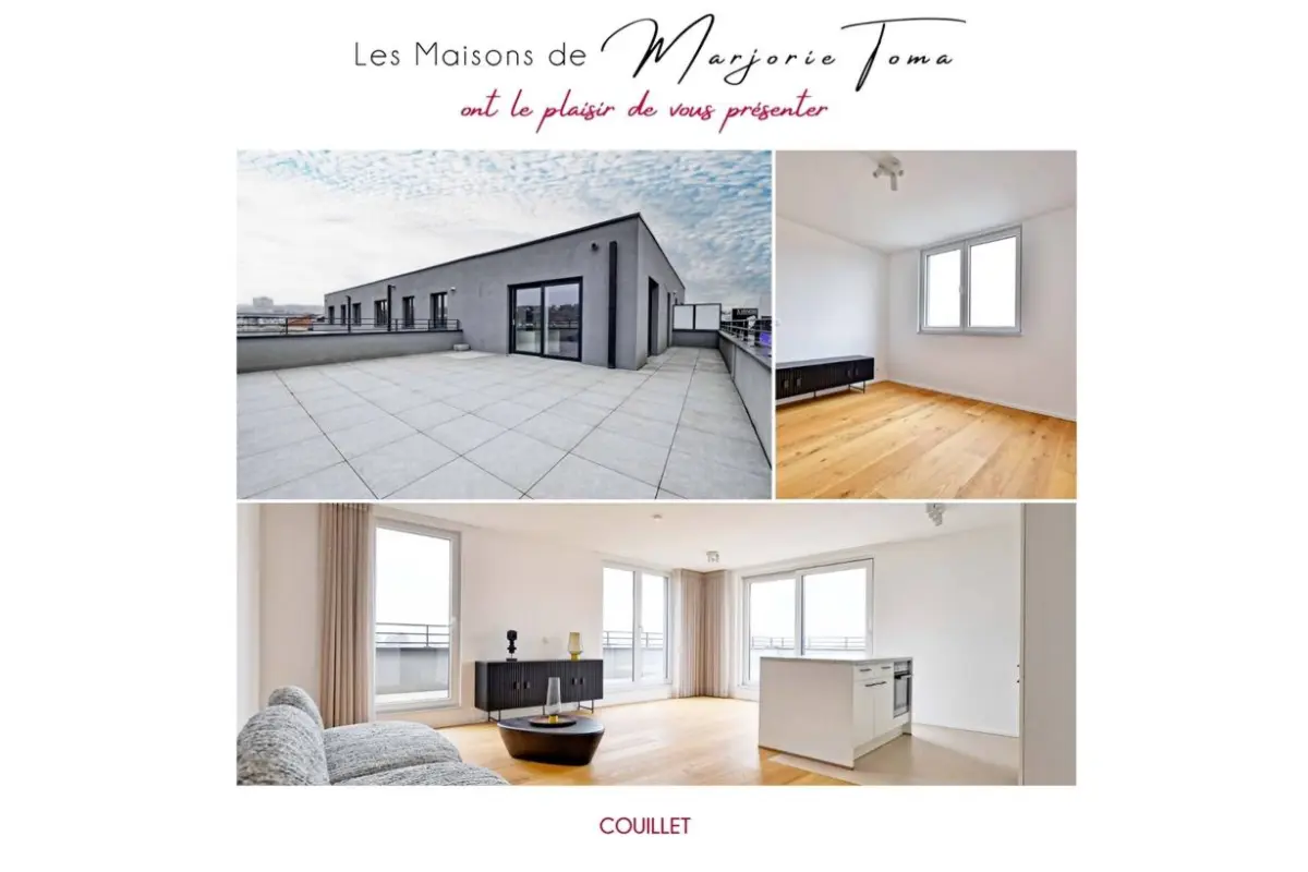 Appartement à vendre à Couillet 6010 328500.00€ 3 chambres 104.80m² - annonce 752776