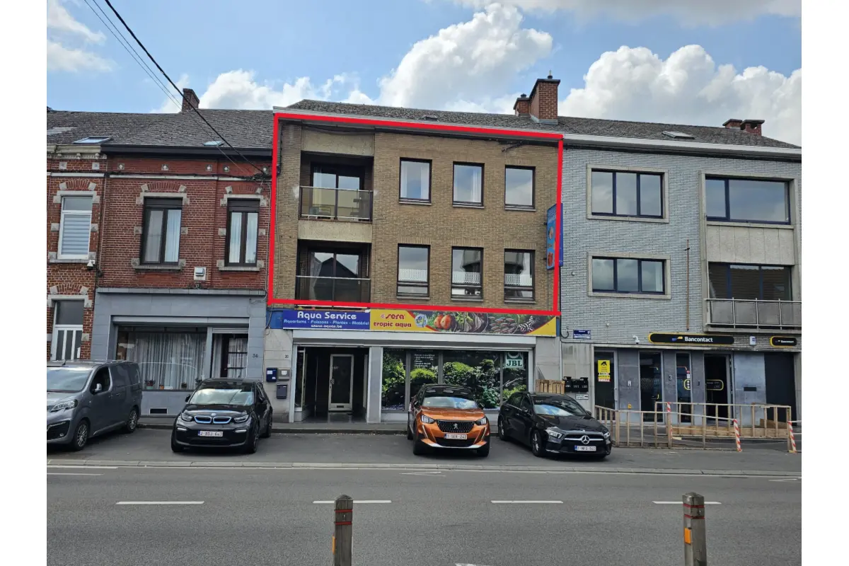 Appartement à vendre à Courcelles 6180 235000.00€ 2 chambres m² - annonce 723379