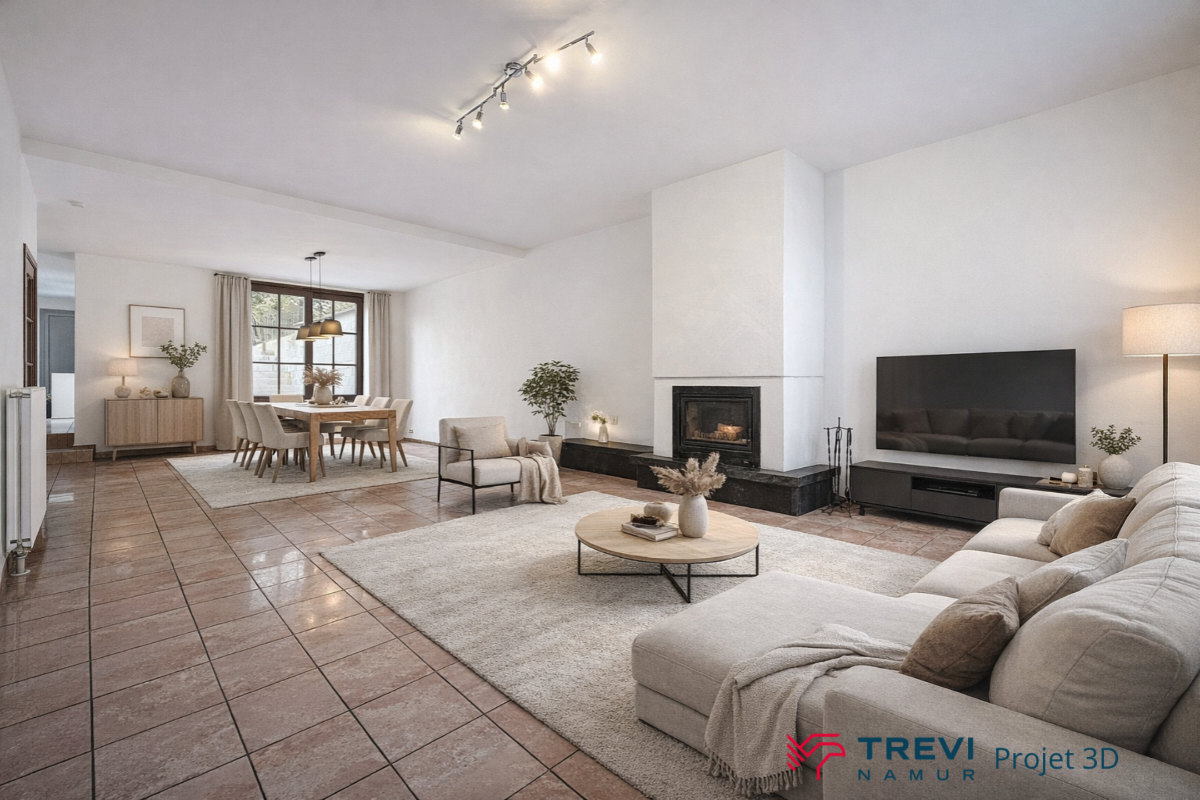 Maison de maître à louer à Mons 7000 1200.00€ 3 chambres 180.00m² - annonce 730728