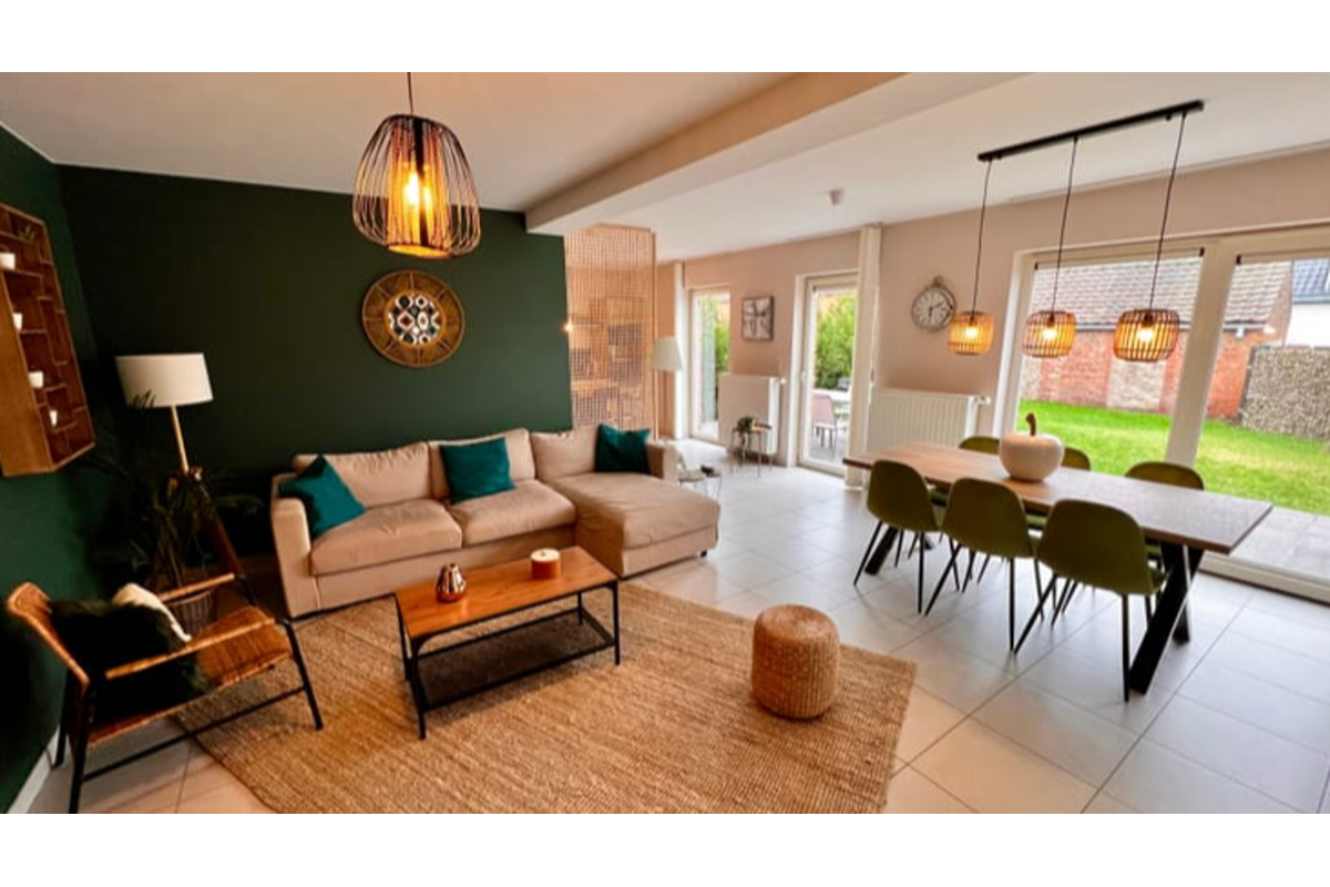 Rez-de-chaussée à louer à Maisières 7020 1295.00€ 2 chambres 105.00m² - annonce 733586