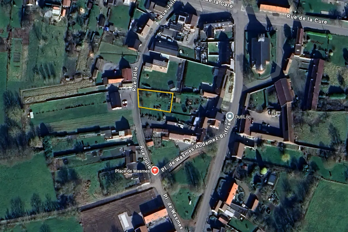 Terrain à vendre à Wasmes-Audemez-Briffoeil 7604 66000.00€  chambres m² - annonce 734025