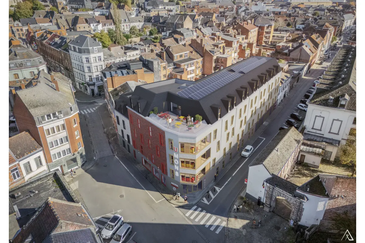 Appartement à vendre à Mons 7000 153000.00€  chambres 13.00m² - annonce 736921