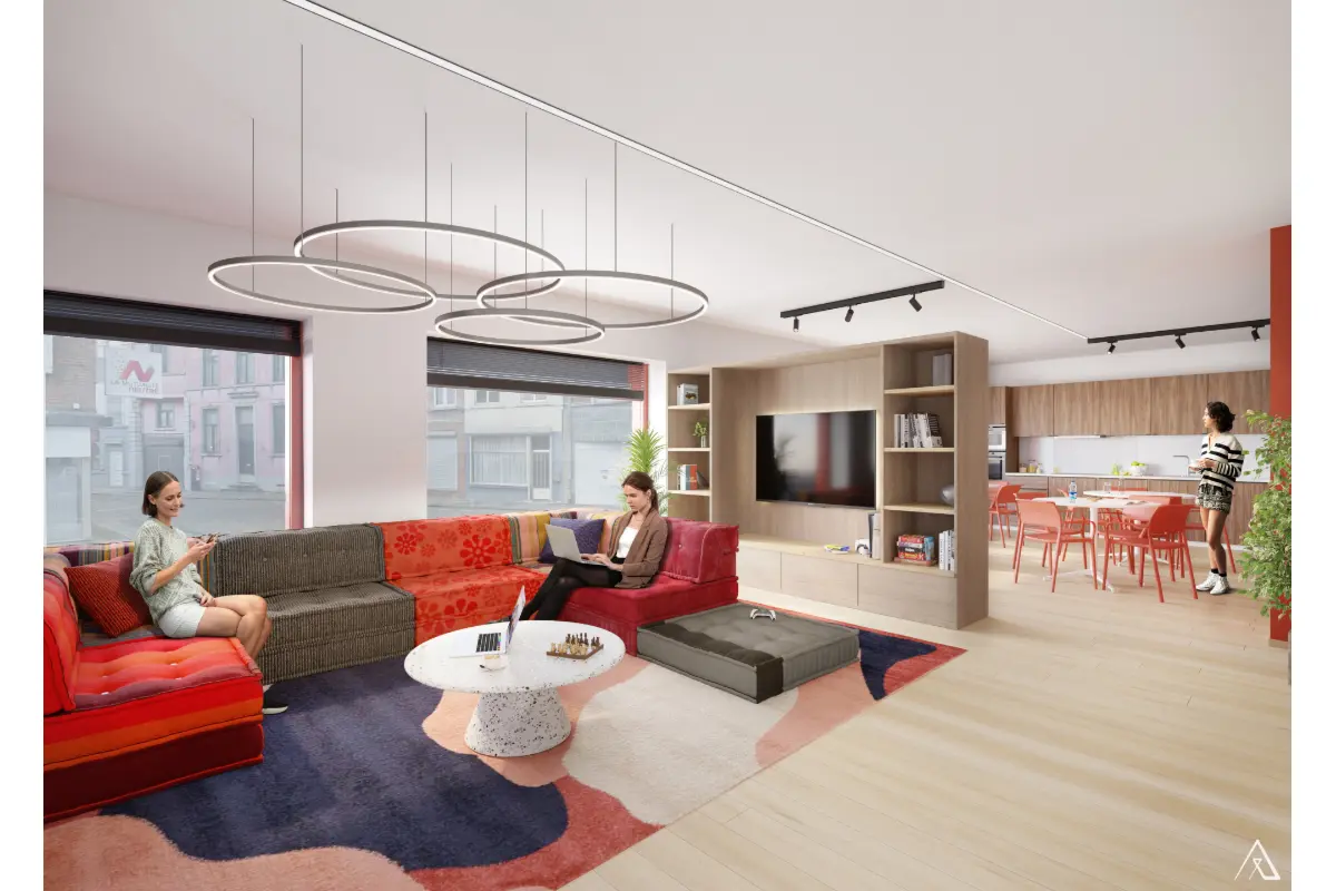 Appartement à vendre à Mons 7000 153000.00€  chambres 12.00m² - annonce 736923