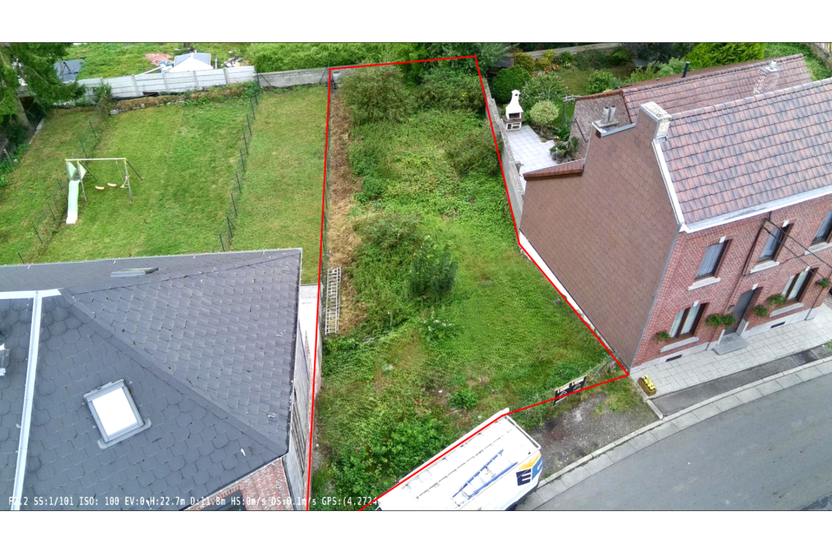Terrain à vendre à Anderlues 6150 110000.00€  chambres m² - annonce 738537