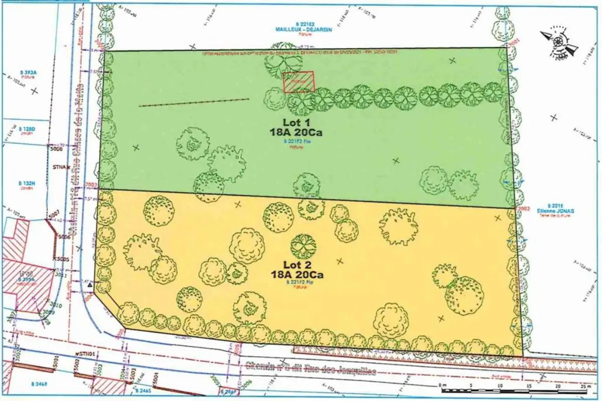 Terrain à vendre à Onnezies 7387 100000.00€  chambres m² - annonce 738433