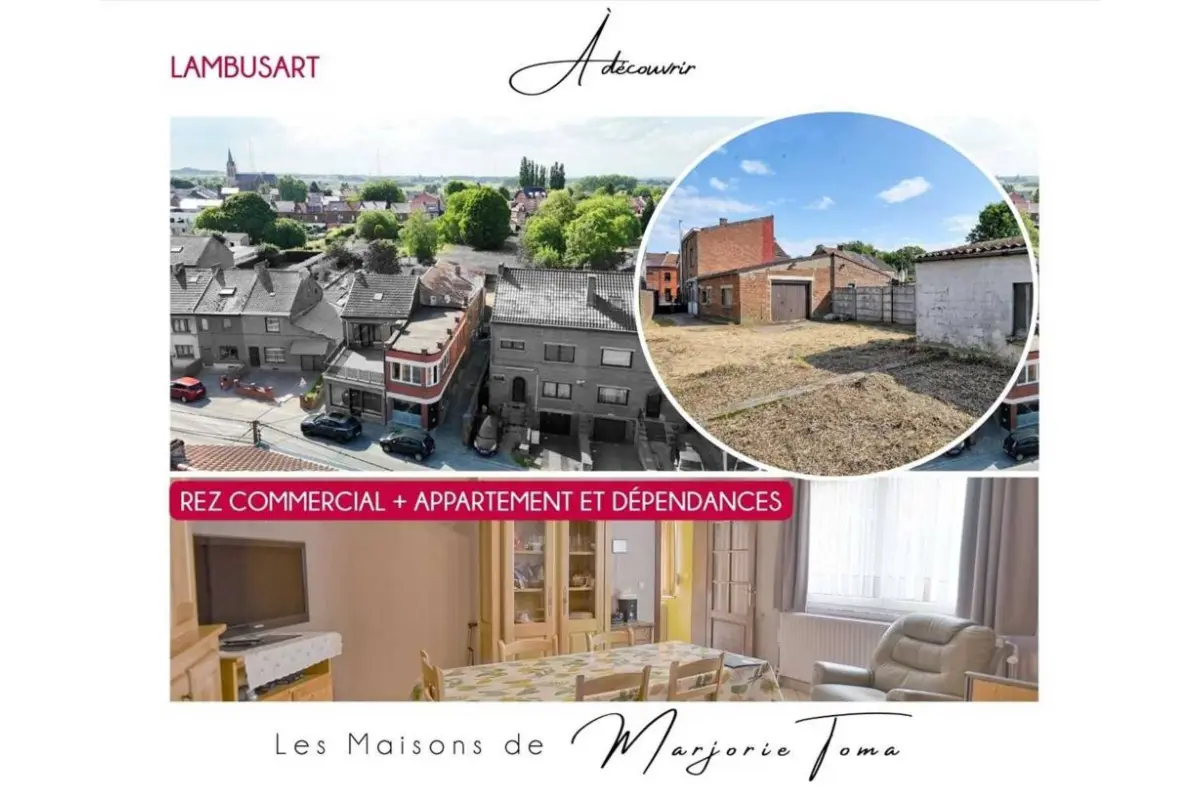 Appartement à vendre à Lambusart 6220 199000.00€ 3 chambres 295.00m² - annonce 752838