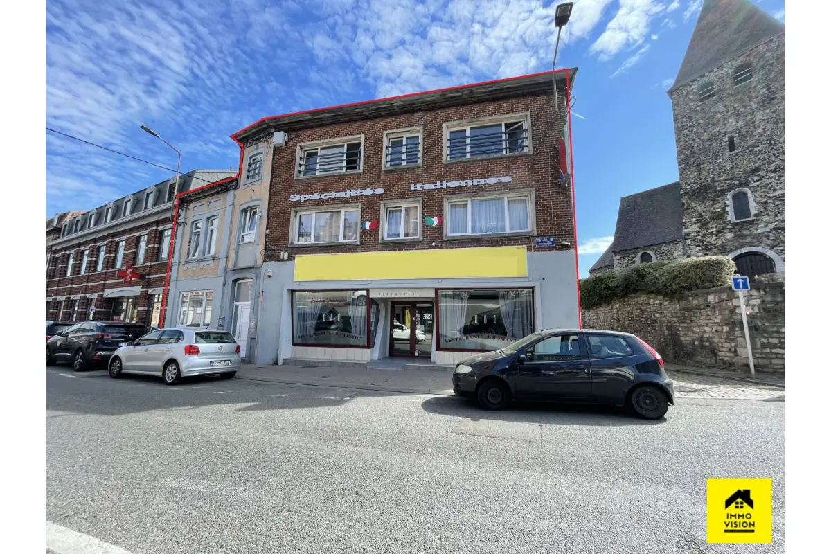 Immeuble mixte à vendre à Marcinelle 6001 440000.00€ 5 chambres m² - annonce 742024