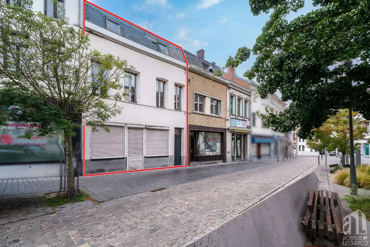 Immeuble de rapport - Immeuble à appartement à  à Péruwelz 7600 165000.00€  chambres 219.00m² - annonce 742697