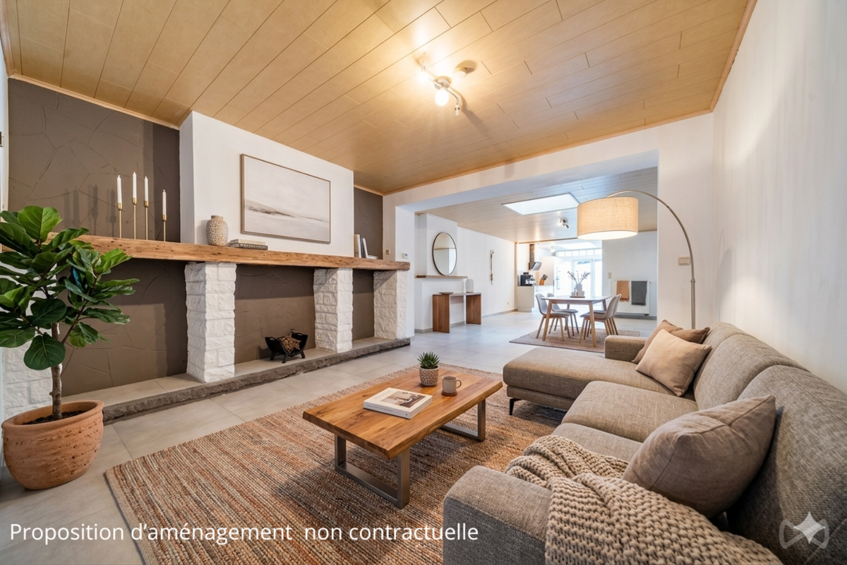 Maison à  à Boussu 7300 195000.00€ 3 chambres 148.00m² - annonce 742625