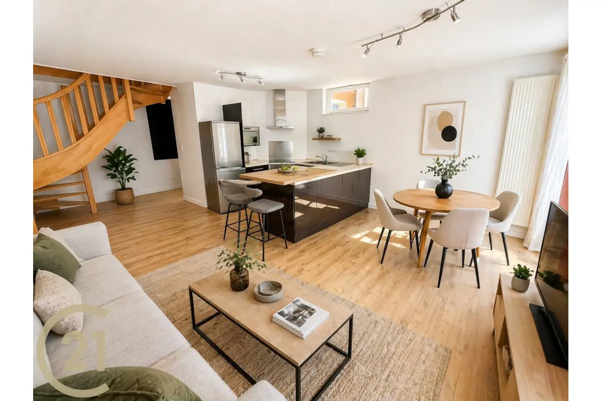 Duplex à vendre à Tournai 7500 140000.00€ 1 chambres 64.00m² - annonce 742774
