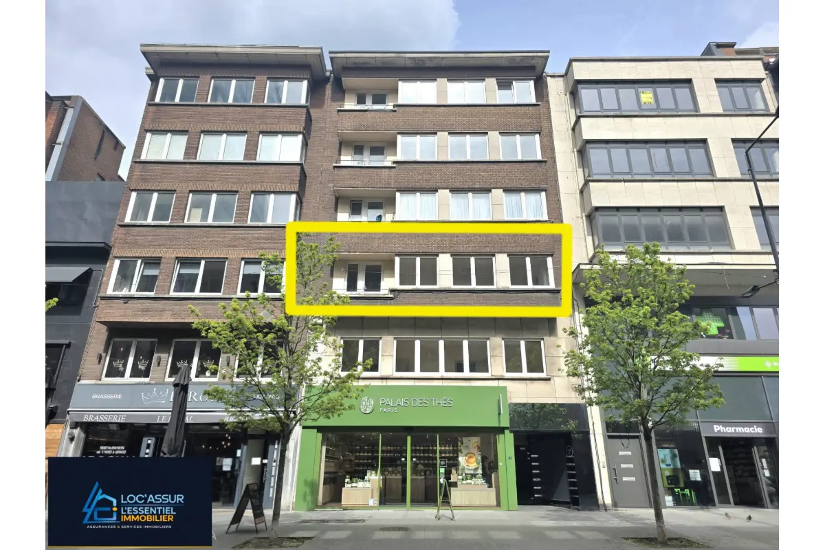 Appartement à louer à Charleroi 6000 820.00€ 3 chambres 102.00m² - annonce 743992