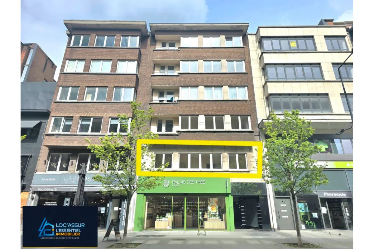 Appartement à louer à Charleroi 6000 800.00€ 3 chambres 97.00m² - annonce 743990