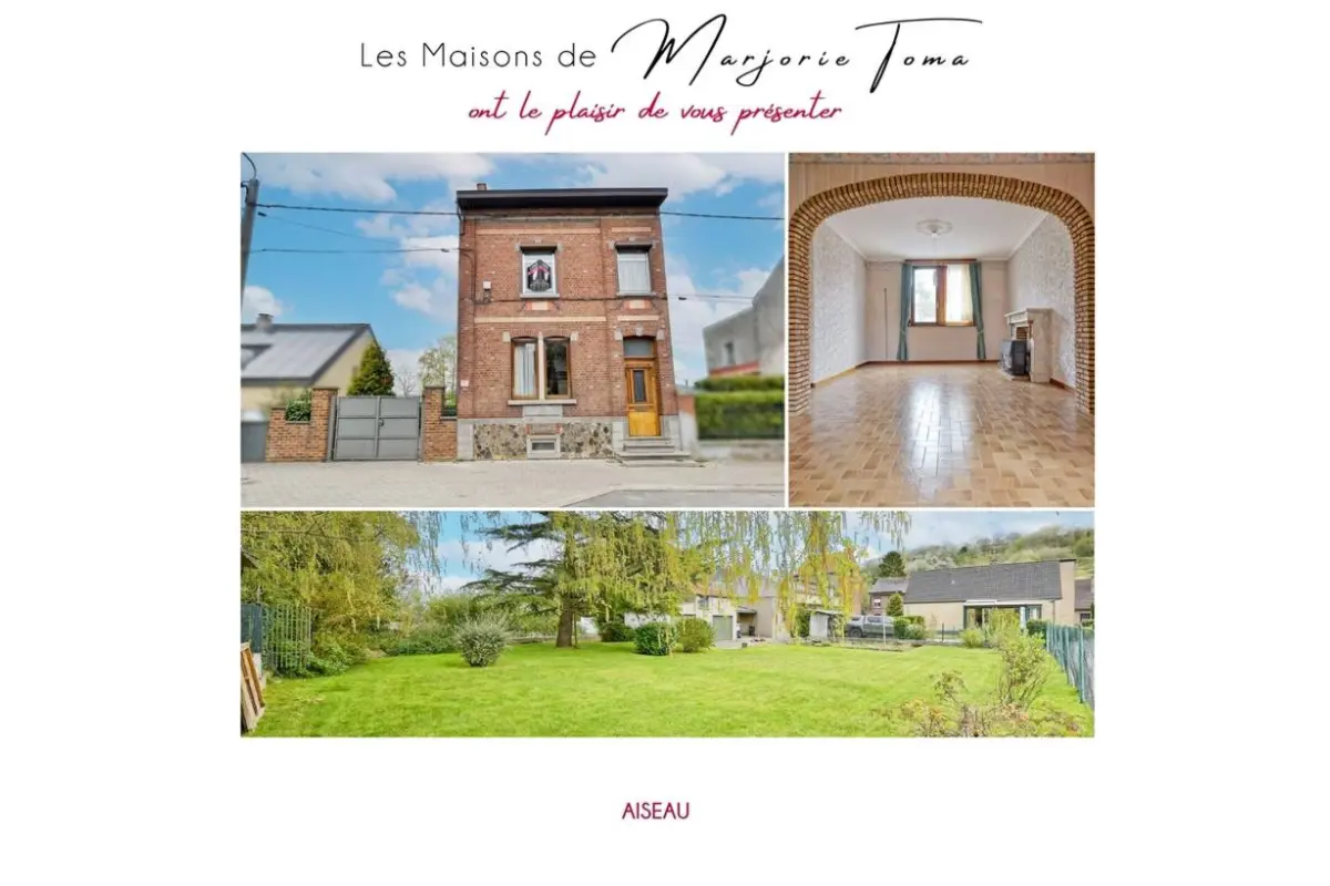Maison à vendre à Aiseau 6250 245000.00€ 3 chambres 310.50m² - annonce 752893