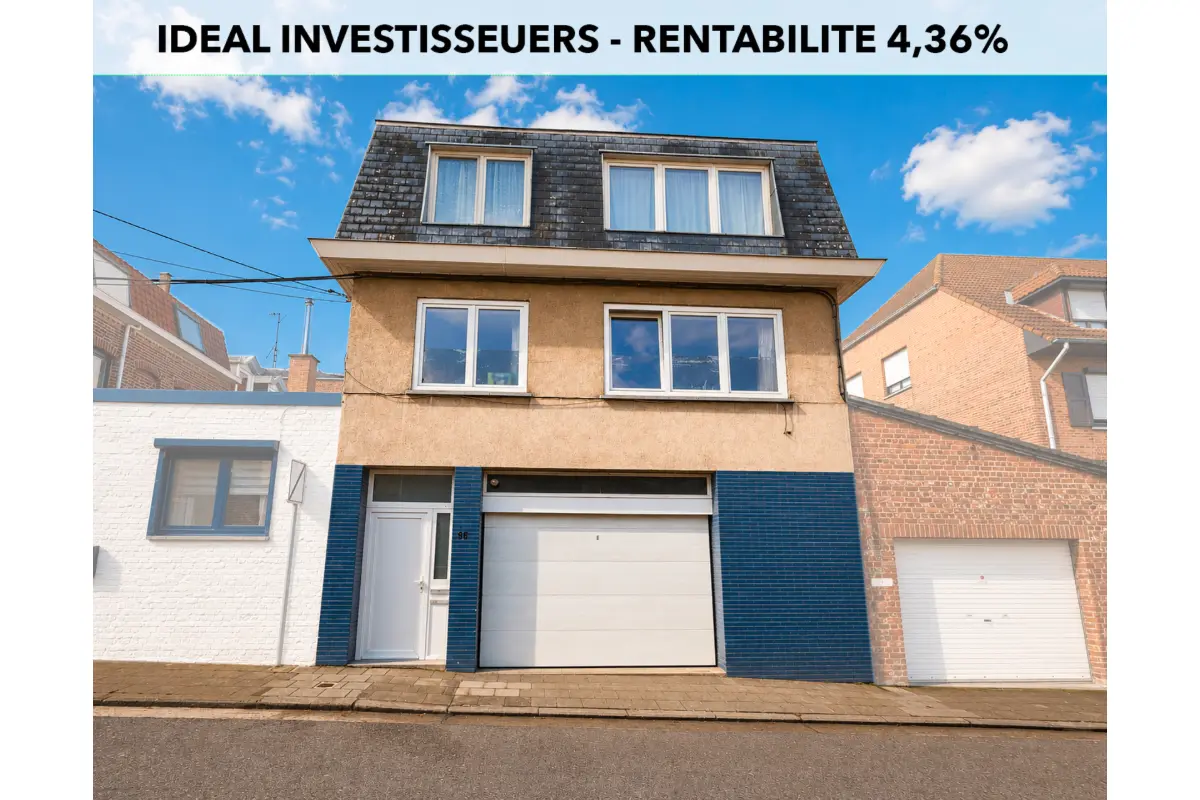 Immeuble de rapport - Immeuble à appartement à vendre à Mouscron 7700 269000.00€ 4 chambres 125.00m² - annonce 753711