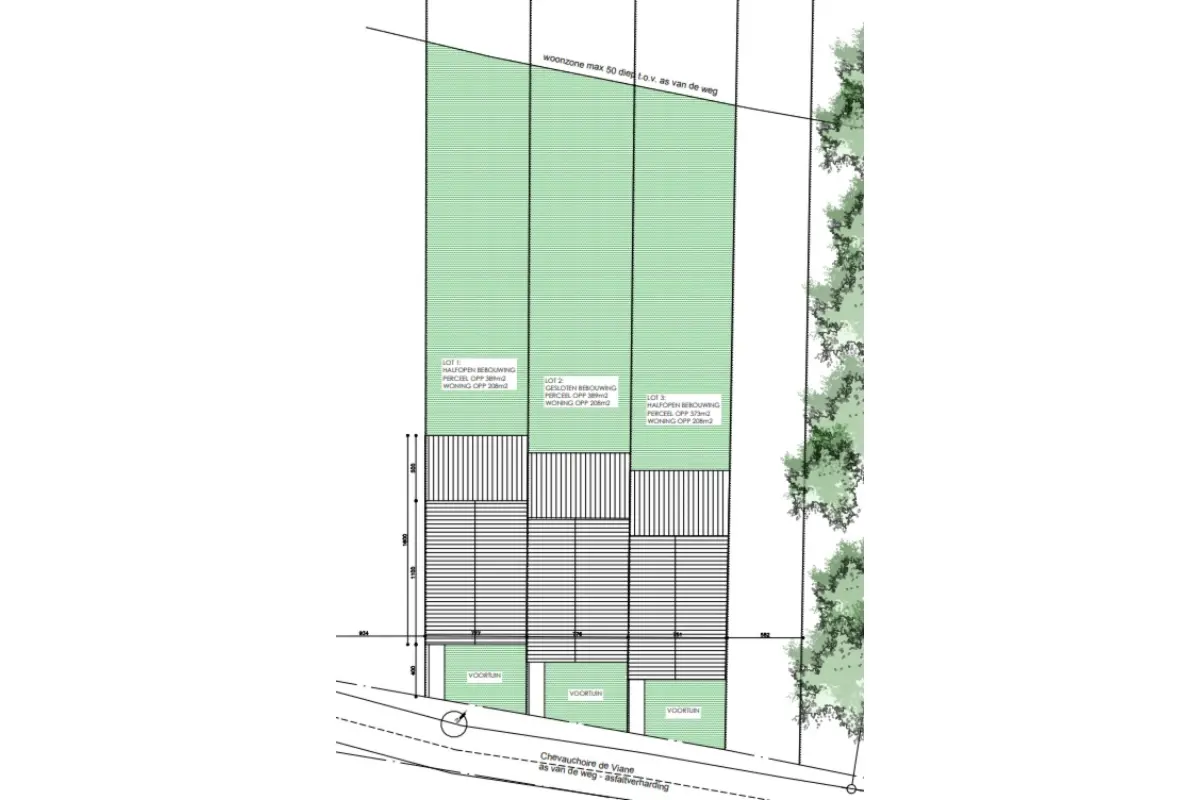 Terrain à vendre à Deux-Acren 7864 249000.00€  chambres m² - annonce 753758