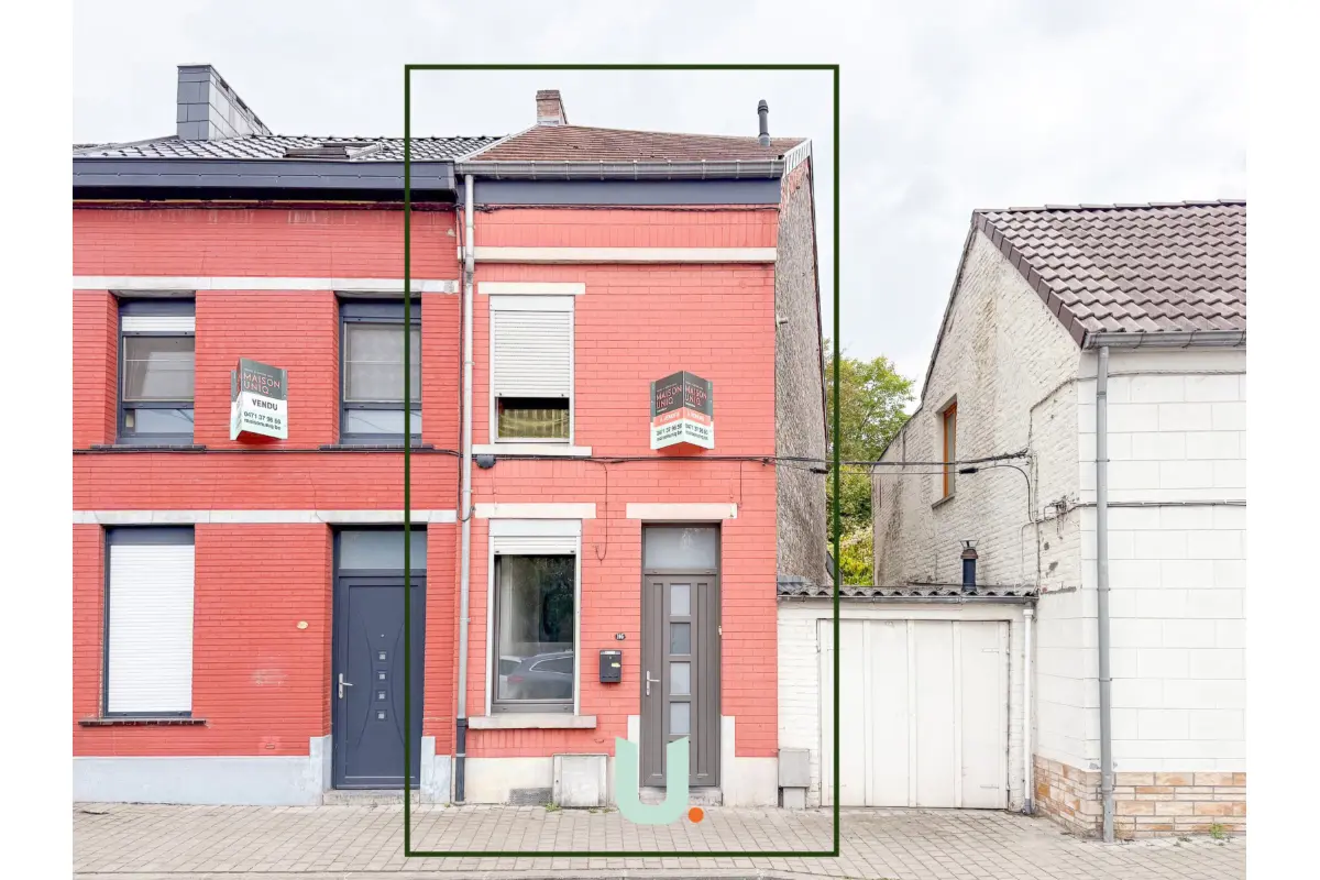 Maison à vendre à Jemappes 7012 129000.00€ 2 chambres 107.00m² - annonce 758261
