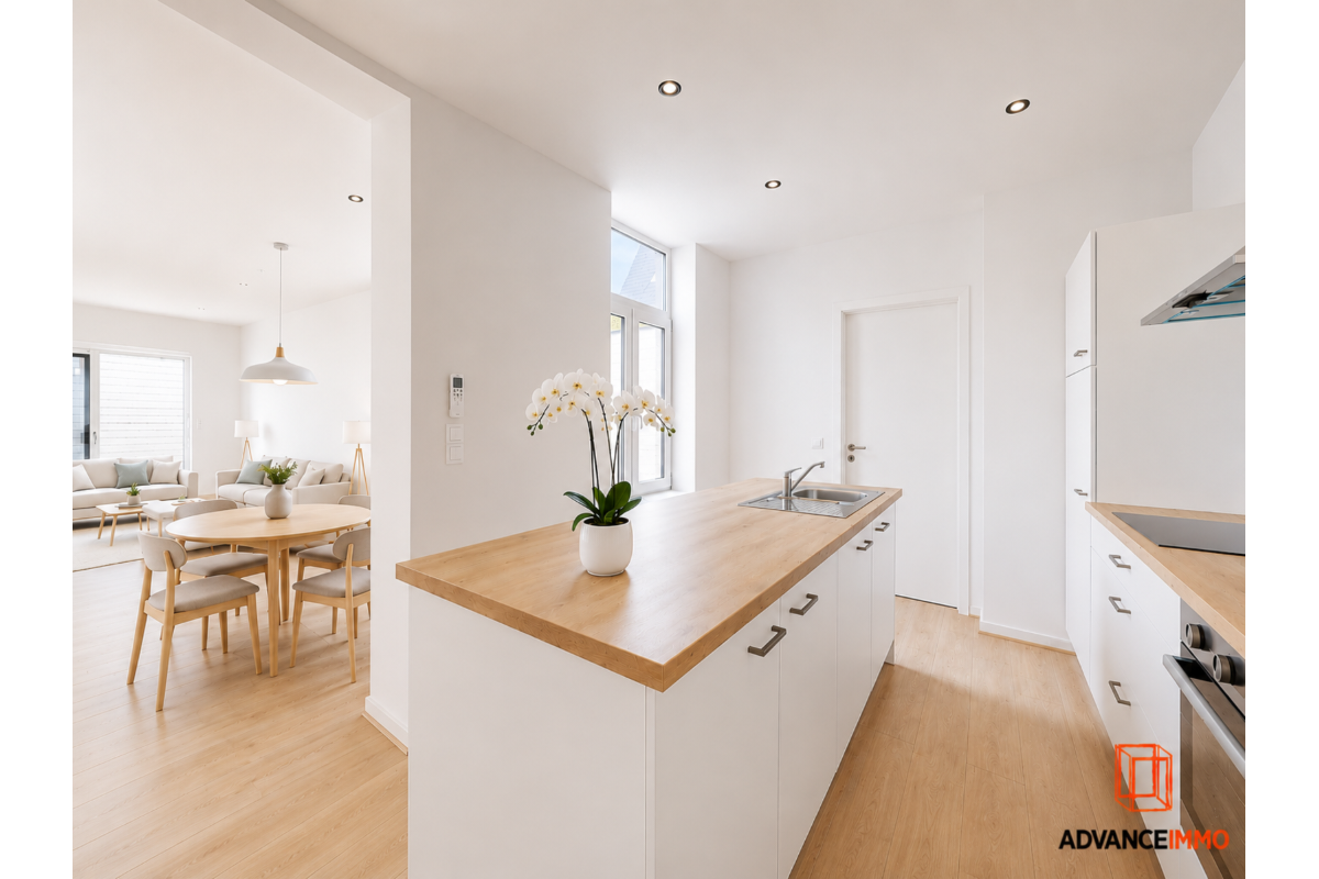Appartement à louer à Mouscron 7700 1050.00€ 3 chambres 128.00m² - annonce 757932