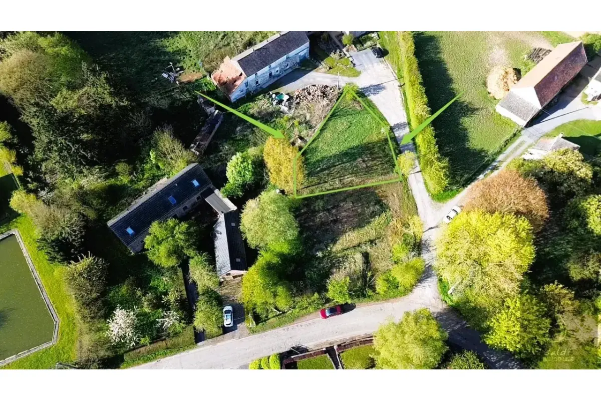 Terrain à bâtir à vendre à Sars-la-Buissière 6542 65000.00€  chambres m² - annonce 758142