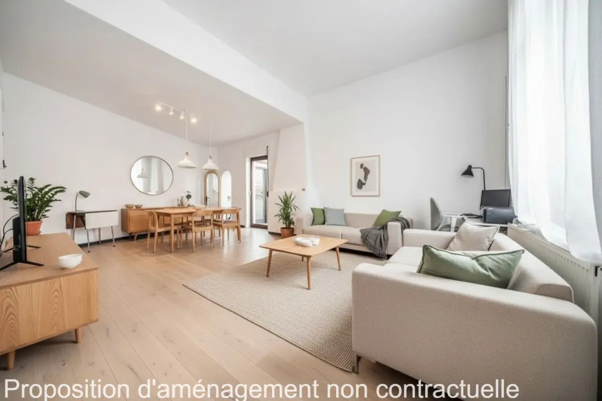 Maison à  à Mons 7000 1200.00€ 3 chambres 149.00m² - annonce 758458