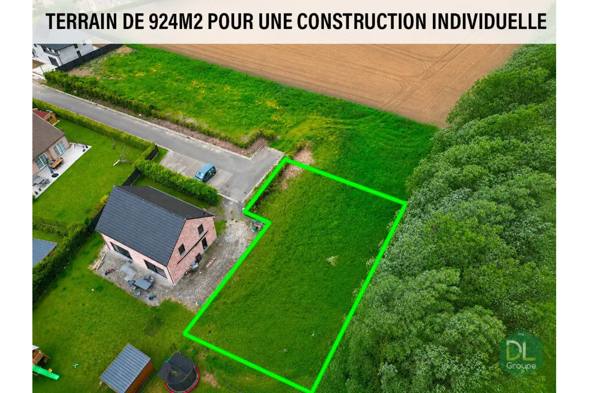 Terrain à vendre à Herseaux 7712 169000.00€  chambres m² - annonce 760667