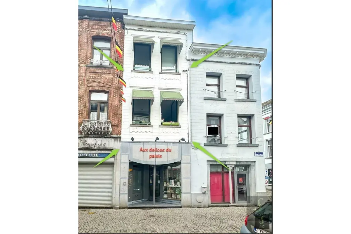 Commerce à  à Binche 7130 240000.00€  chambres m² - annonce 764378