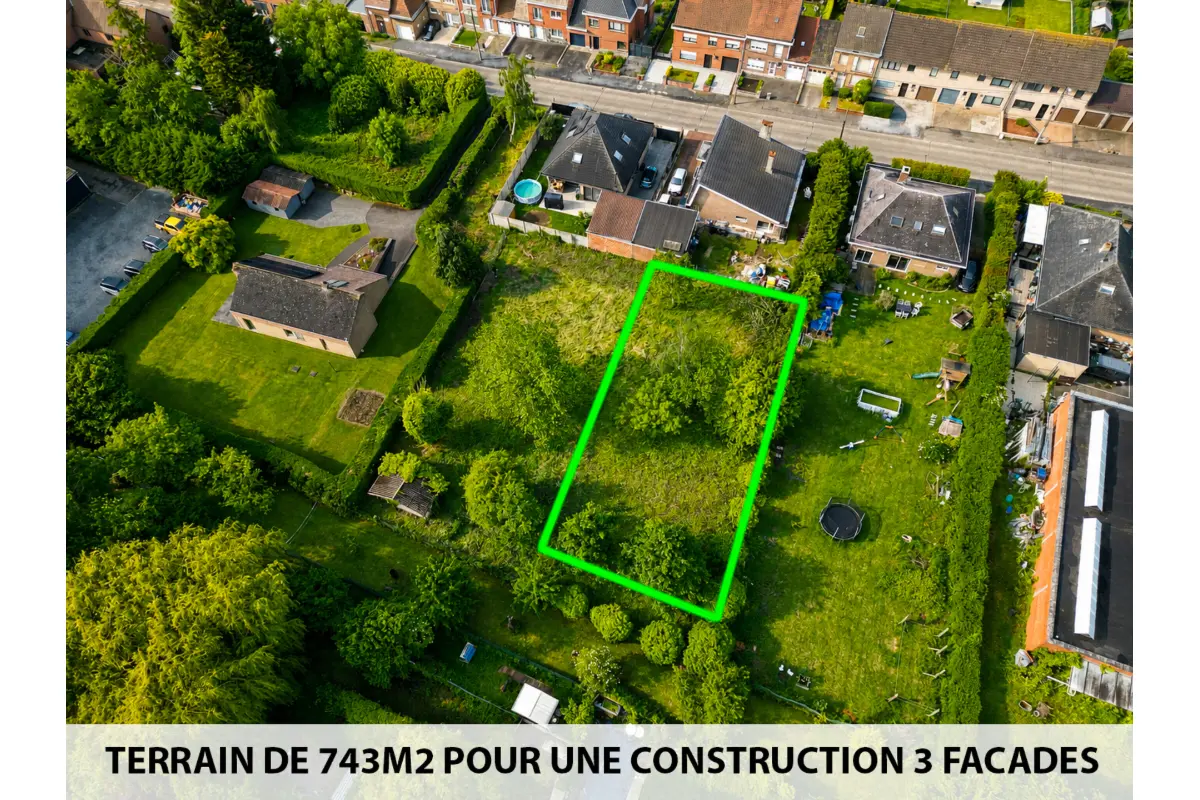 Terrain à vendre à Mouscron 7700 115000.00€  chambres m² - annonce 764708