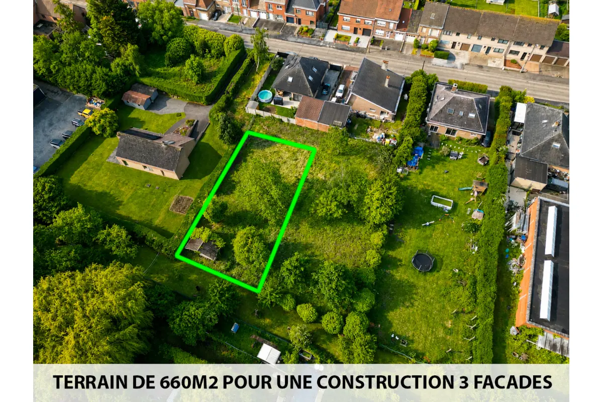 Terrain à vendre à Mouscron 7700 105000.00€  chambres m² - annonce 764709