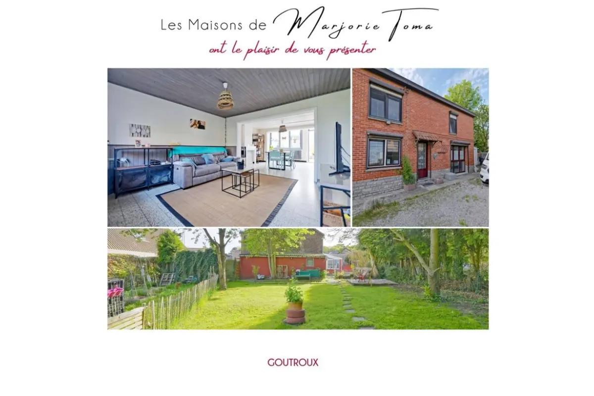 Maison à vendre à Goutroux 6030 210000.00€ 3 chambres 212.46m² - annonce 766173