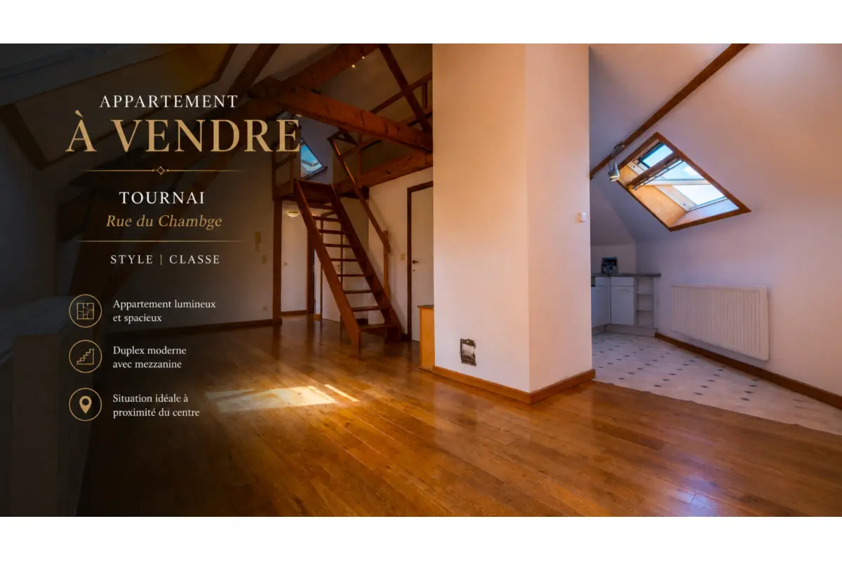 Appartement à vendre à Tournai 7500 199000.00€ 3 chambres 90.00m² - annonce 766100