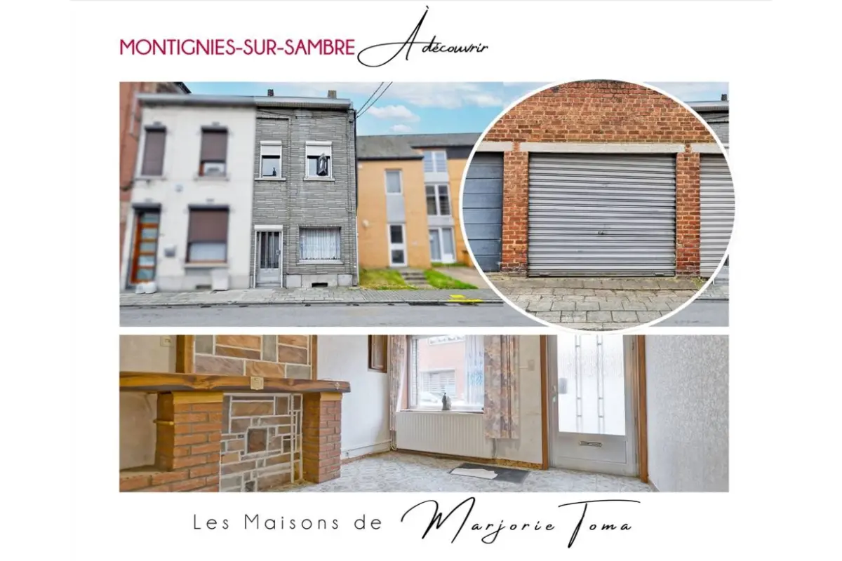 Maison à vendre à Montignies-sur-Sambre 6061 115000.00€ 2 chambres 103.00m² - annonce 766162