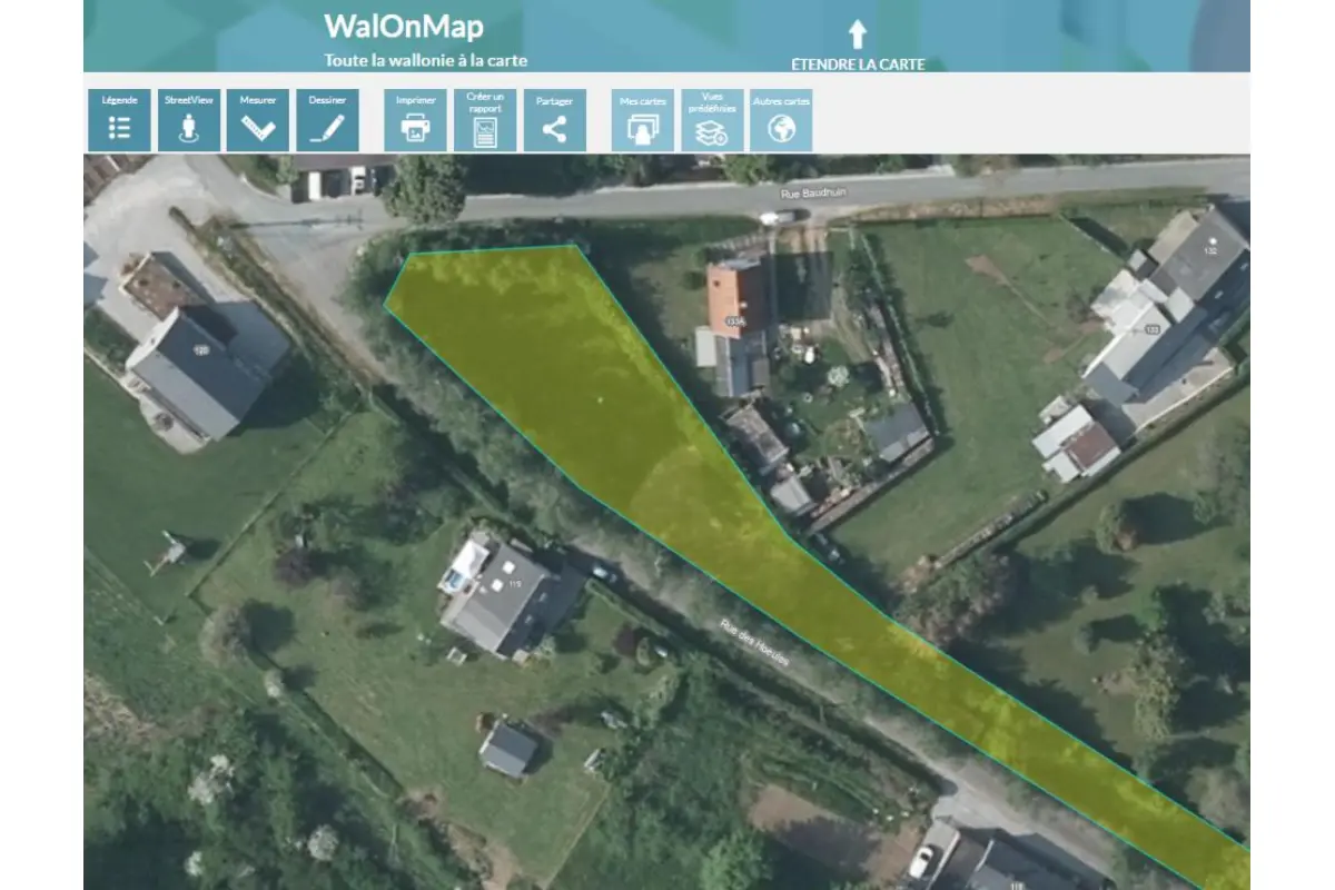 Terrain à vendre à Villers-la-Tour 6460 25000.00€  chambres m² - annonce 767043