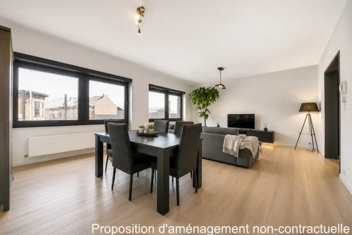 Duplex à  à La Louvière 7100 195000.00€ 3 chambres 141.00m² - annonce 772175
