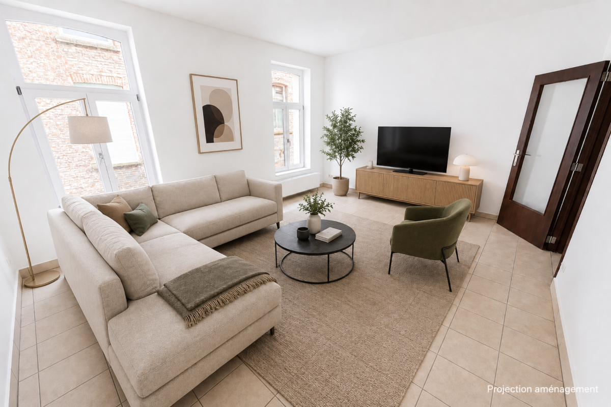 Appartement à vendre à Bon-Secours 7603 120000.00€ 1 chambres 56.00m² - annonce 771671