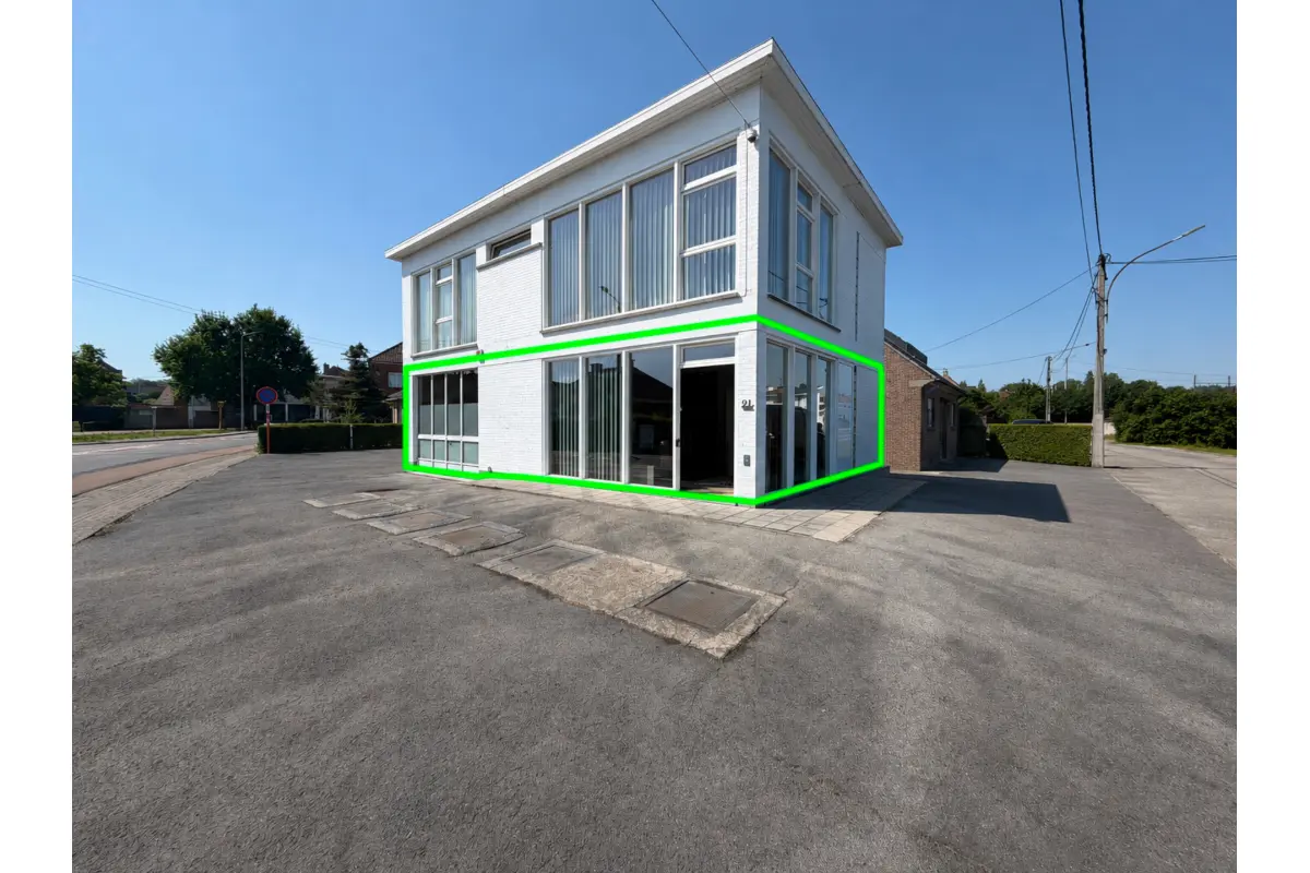 Commerce à louer à Mouscron 7700 1200.00€  chambres 130.00m² - annonce 778479