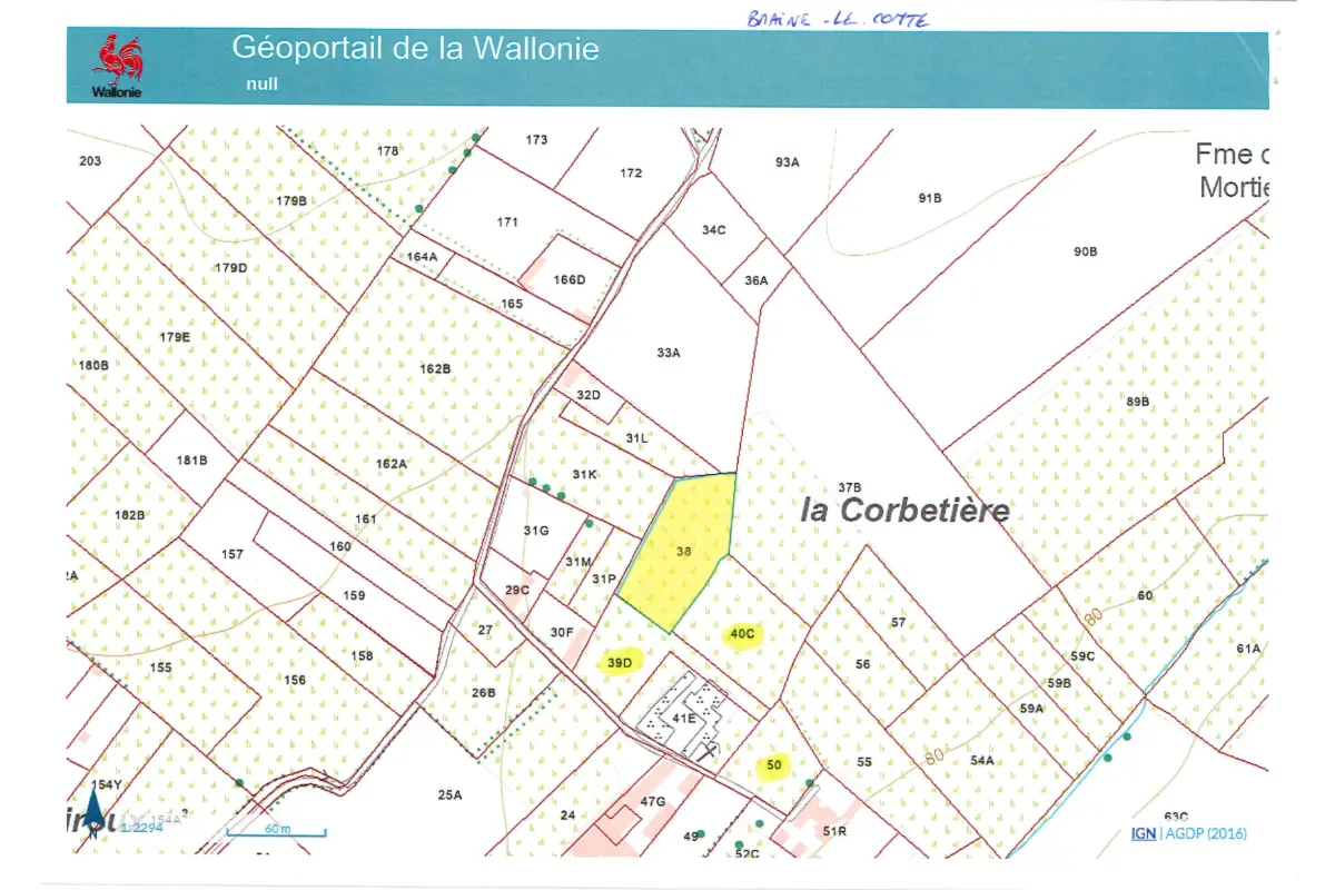 Terrain à vendre à Braine-le-Comte 7090 57320.00€  chambres m² - annonce 778131